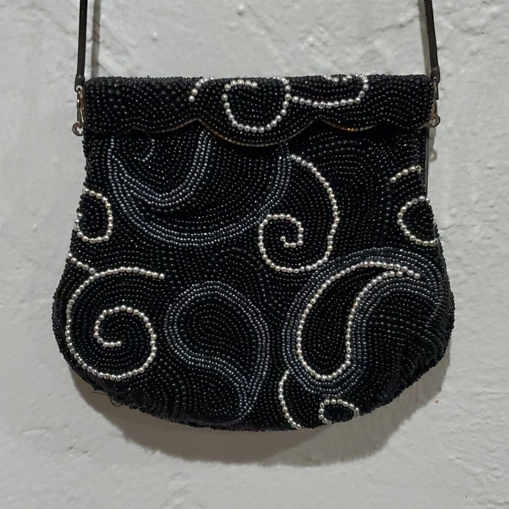 Carla Marchi Vintage Beaded Evening Bag